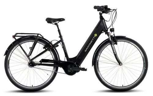 Saxonette Premium Plus 2.1 E-Bike Schwarz Modell Auslaufmodell