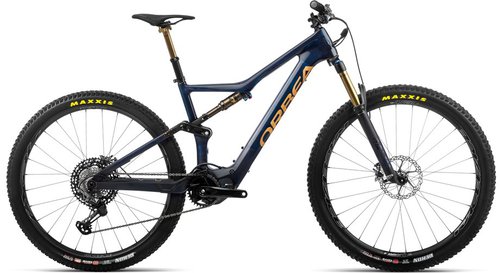 Orbea Rise M LTD E-Bike Blau Modell Aktion