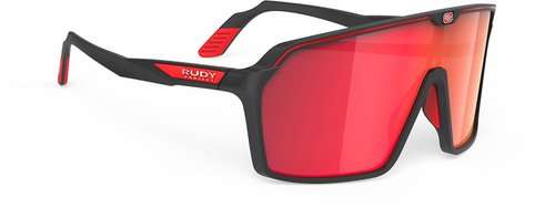 Rudy Project Spinshield Black Matte - Multilaser Red Schwarz Modell 2024