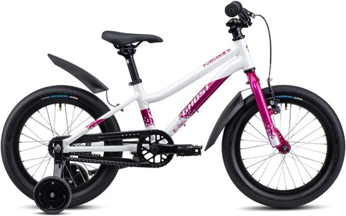 Ghost Powerkid 16 Kinderfahrrad Weiß Modell 2025