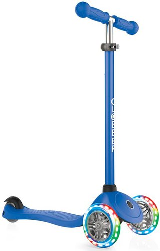 Globber Primo Lights Blau Modell Aktion