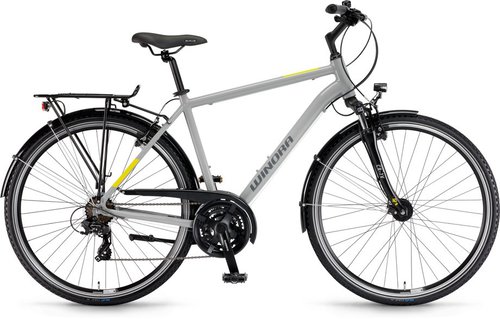 Winora Domingo 21 Trekkingrad Grau Modell 2024