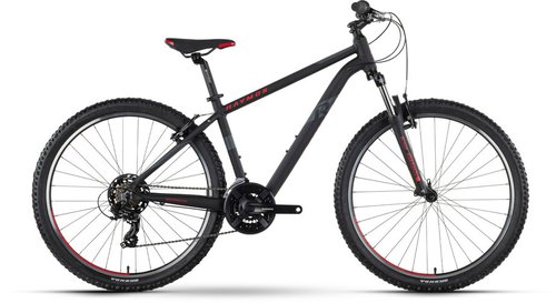 Raymon SevenRay 1.0 Mountainbike Schwarz Modell 2024