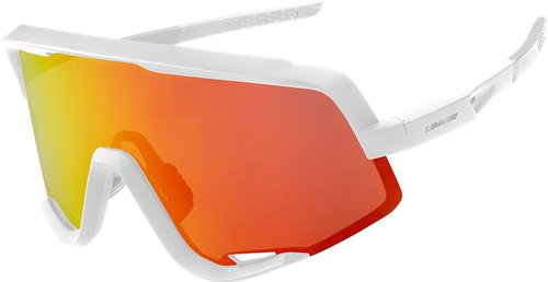 Limar Caos White - Red Mirror Lens Weiß Modell 2023