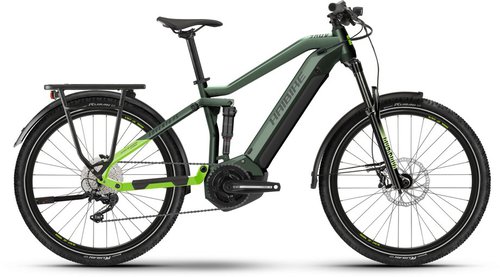 Haibike Adventr FS 8 E-Bike Grün Modell Aktion