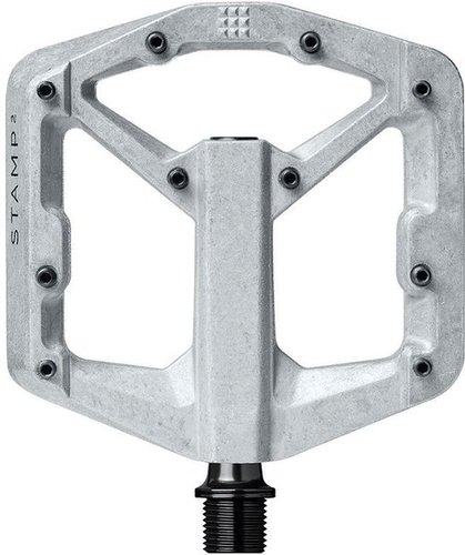 Crankbrothers Stamp 2 Small Plattform-Pedale Silber Modell 2025