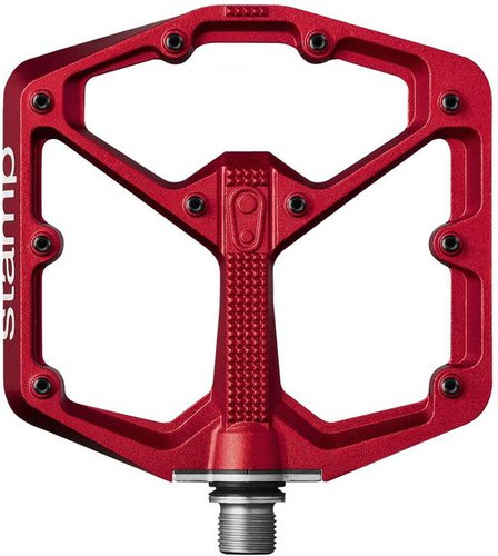 Crankbrothers Stamp 7 Large Plattform-Pedale Rot Modell 2025