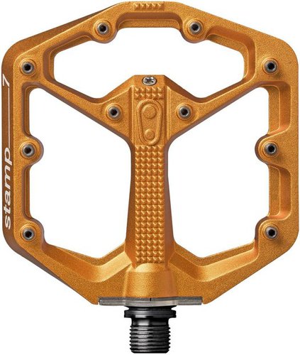 Crankbrothers Stamp 7 Small Plattform-Pedale Orange Modell 2025