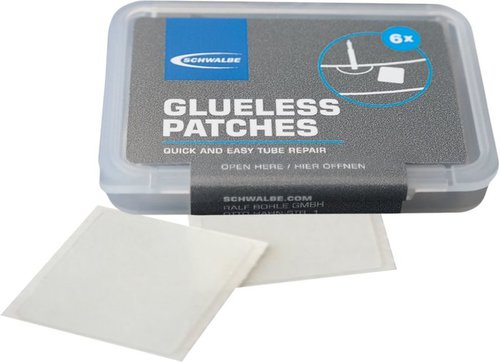 Schwalbe Glueless Patches - Schlauchflicken selbstklebend Transparent Modell 2023