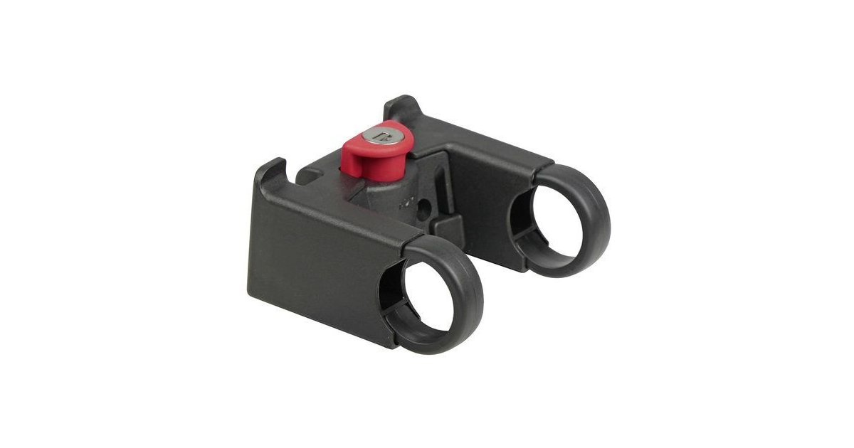 KlickFix Adaptateur Guidon Vélo Verrouillable - Fixation Rapide Pour Sacs Et Paniers