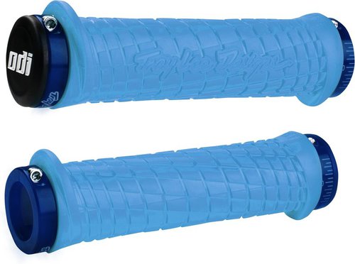 Odi MTB Griffe Troy Lee Designs Lock-On Blau Modell 2024