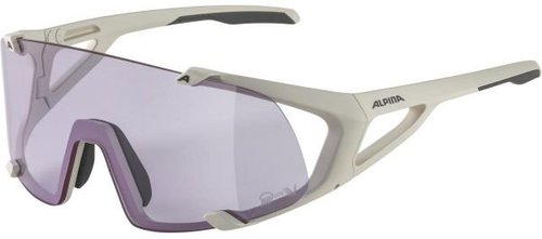 Alpina Hawkeye S Q-Lite V cool-grey matt / Vario purple mirror lens Grau Modell 2024