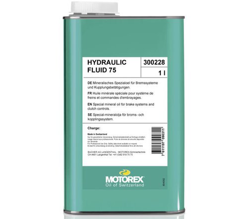 Motorex Hydraulic Fluid 75 Mineralöl - 1000 ml Türkis Modell 2023
