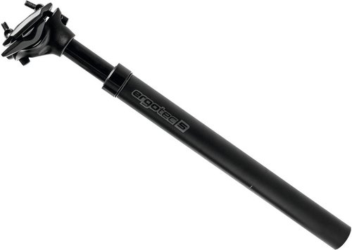 Ergotec Federsattelstütze SP-10.0 - 350 mm / 15 mm Offset Schwarz Modell 2025