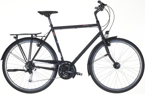 VSF Fahrradmanufaktur T-100 - HS11 Trekkingrad Schwarz Modell 2023