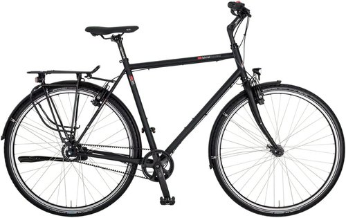 VSF Fahrradmanufaktur T-300 - HS22 - Gates Citybike Schwarz Modell 2023