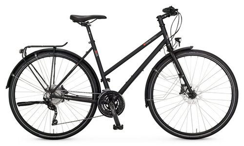 VSF Fahrradmanufaktur T-500 Trekkingrad Schwarz Modell 2023