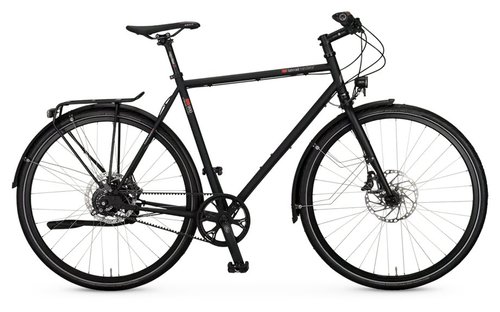 VSF Fahrradmanufaktur T-900 Citybike Schwarz Modell 2023