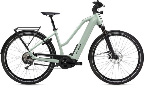 Flyer Upstreet 7.10 Mixed E-Bike Grün Modell 2024