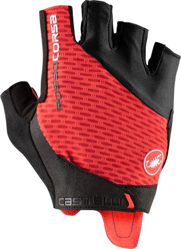 Castelli Rosso Corsa Pro V Kurzfinger Handschuhe Rot Modell 2024