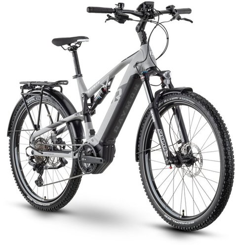 Raymon CrossRay FS E 5.0 M350 E-Bike Grau Modell 2024