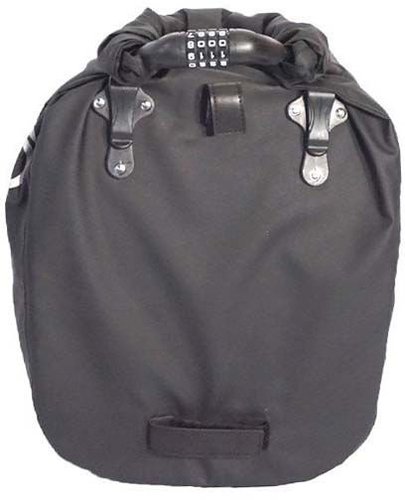 Overade Loxi Bag Gepäckträger Rolltasche mit Zahlenschloss Schwarz Modell 2023