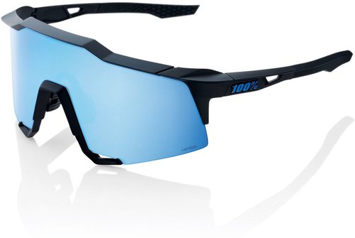 100 Percent Speedcraft Matte Black / HiPER Blue Mirror Lens Schwarz Modell 2025