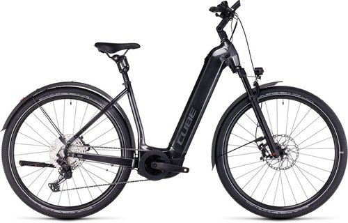 Cube Nuride Hybrid SLT 750 Allroad E-Bike Grau Modell 2023