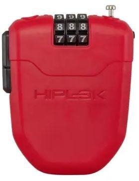 Hiplok FX Kabelschloss Rot Modell 2022