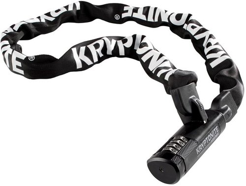 Kryptonite Keeper 712 Combo Integrated Chain Kettenschloss Schwarz Modell 2024