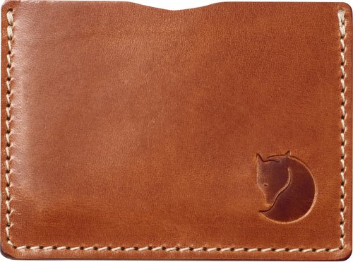 FJÄLLRÄVEN Fjällräven Övik Card Holder - Leather Cognac - - Gr. 1 Size
