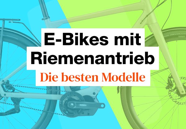 7 E-Bikes mit Riemenantrieb im Test. Das sind die Testsieger.