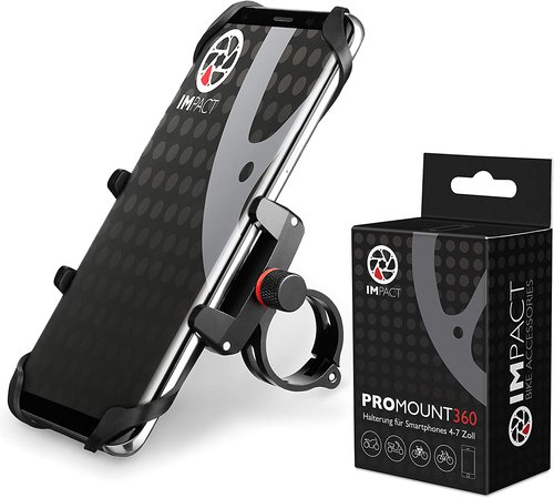 Impact Pro Mount 360° - Extrem stabile Fahrrad & Motorrad