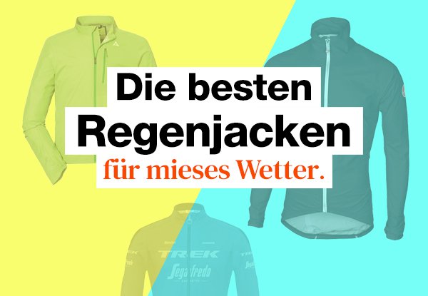 Regenjacken fürs Fahrrad von Endura, Goreware und Vaude im Test