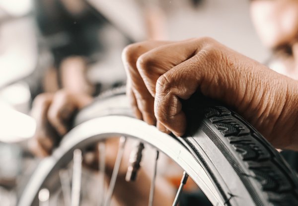 Fahrradreifen flicken - Fahrrad Anleitungen