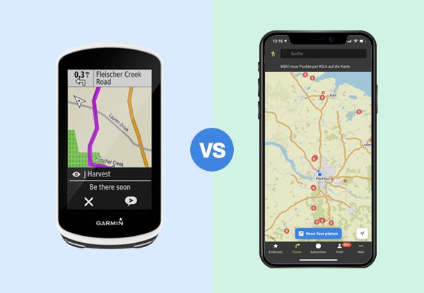 GPS Fahrrad-Computer vs. Smartphone: Was ist das bessere Gerät?