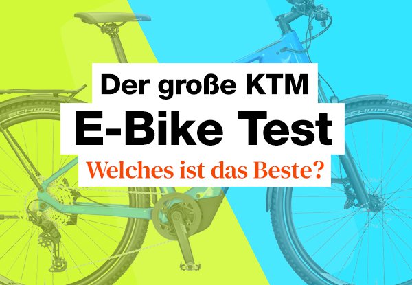 KTM E-Bike Test – Wir haben die Räder für euch getestet.