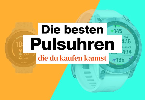 Der große Pulsuhr Test: Die 9 besten Pulsuhren im Vergleich.