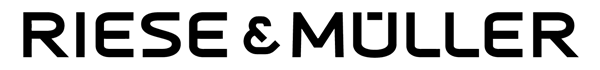 Die Grafik zeigt das Riese und Müller Logo.