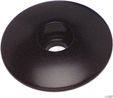 Cane Creek Cycling Top Cap for Alloy  Chromoly Steerers - Black - 1 18