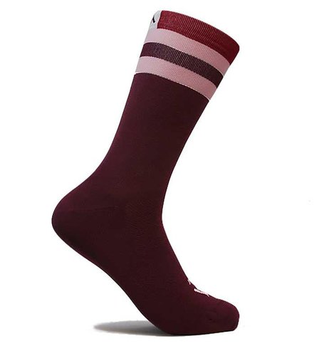 Freshly Minted Patterned Socks - Spoken Rosso - 8 - X-LargeXX-Large