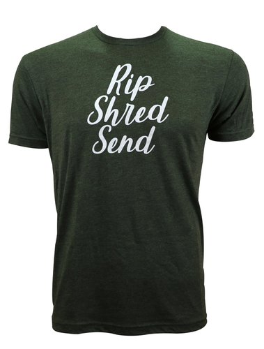 Mike's Bikes Rip Shred Send T-Shirt - Black Forest - Medium