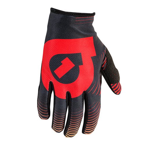 Sixsixone Comp Vortex Gloves - BlackRed - Small