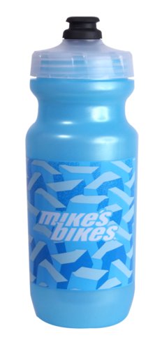 Mike's Bikes Water Bottle - Blue 3D - 21oz