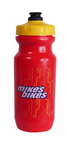 Mike's Bikes Water Bottle - Red Bus - 21oz