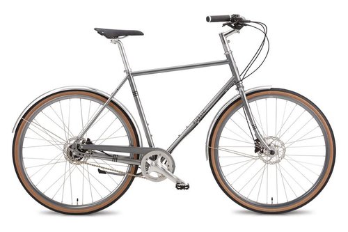Public Bikes D8i Disc LTD - Polished Titanium - Large