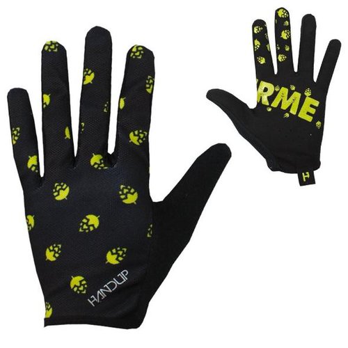 Handup Gloves Beer Me II Gloves - Black Green - Small