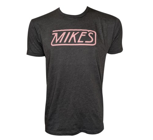 Mike's Bikes Retro T-Shirt - Heather Metal - X-Small