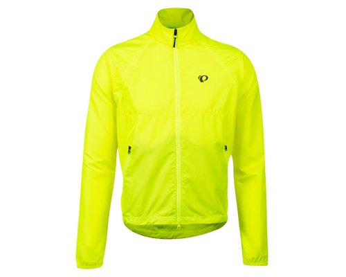 Pearl Izumi Quest Barrier Convertible Jacket - Screaming Yellow - Small