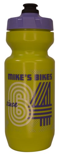 Mike's Bikes 1964 Purist Bottle - Hyper Green - 22oz